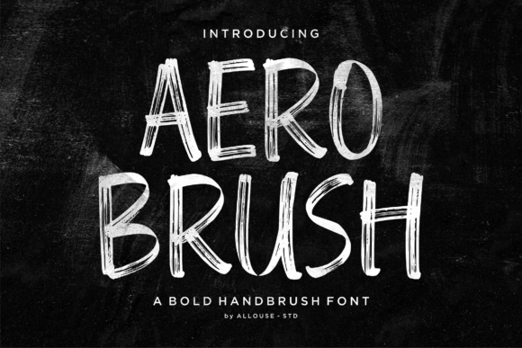 Aero Brush – The Handwritten Font That Elevates Every Design