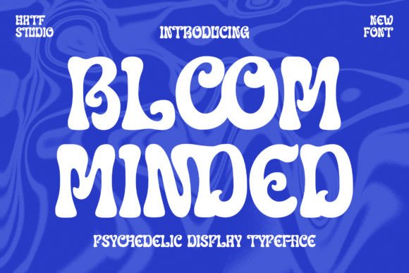 Bloom Minded: A Retro Display Font That Stands Out