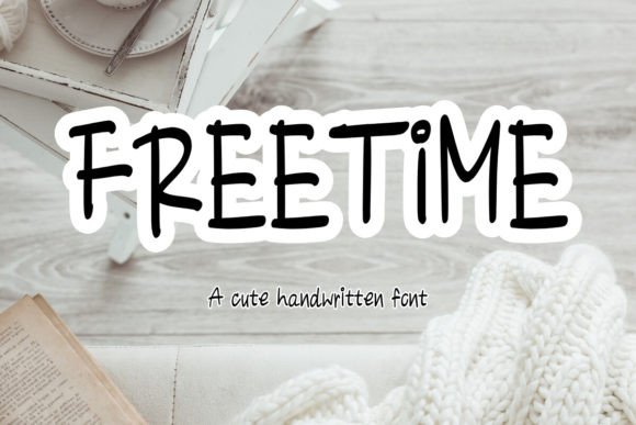 Free Time Font: Handwritten Elegance for Every Project
